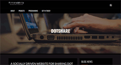 Desktop Screenshot of mirroredwhite.com
